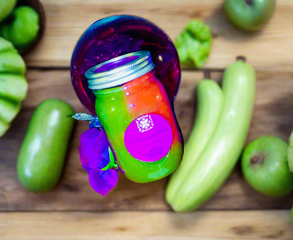 16oz Cucumber, Green Apple, Melon, Strawberry Seamoss